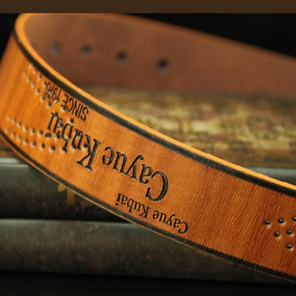 Men's brown belt - Picture 4 of 5